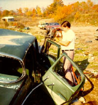 Mike Brick - with his Jaws of Life